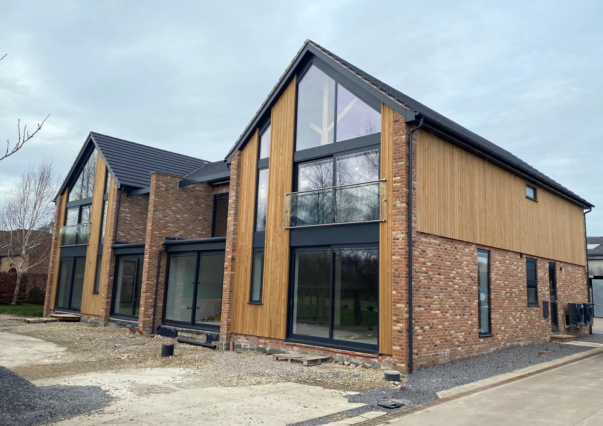 New homes, Easingwold, Yorkshire Box Architects